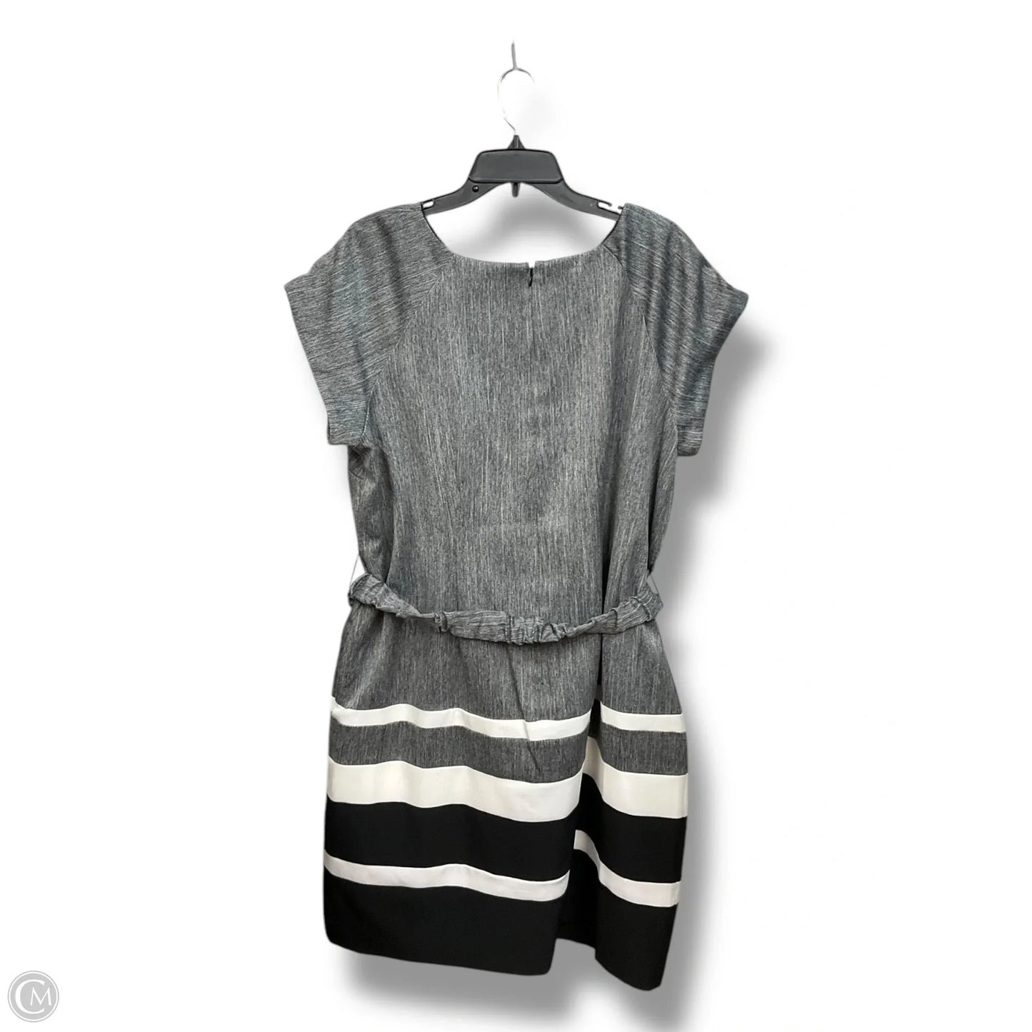 Dress Work By Sandra Darren In Grey, Size: 2x