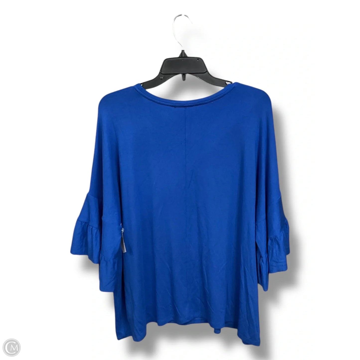 Top Sleeveless By Lane Bryant In Blue, Size: Xl