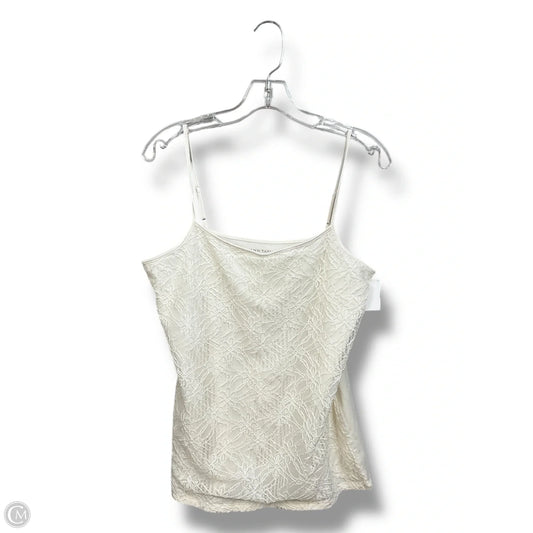 Top Cami By Ann Taylor In Cream, Size: L