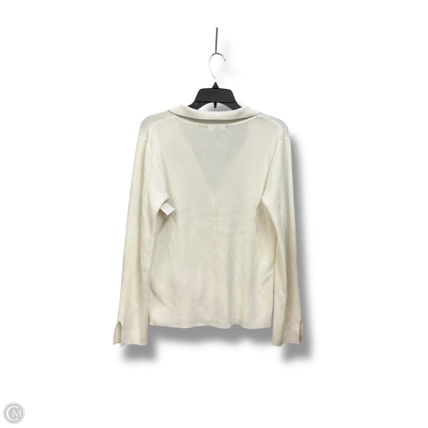 Cardigan By Cable And Gauge In White, Size: M