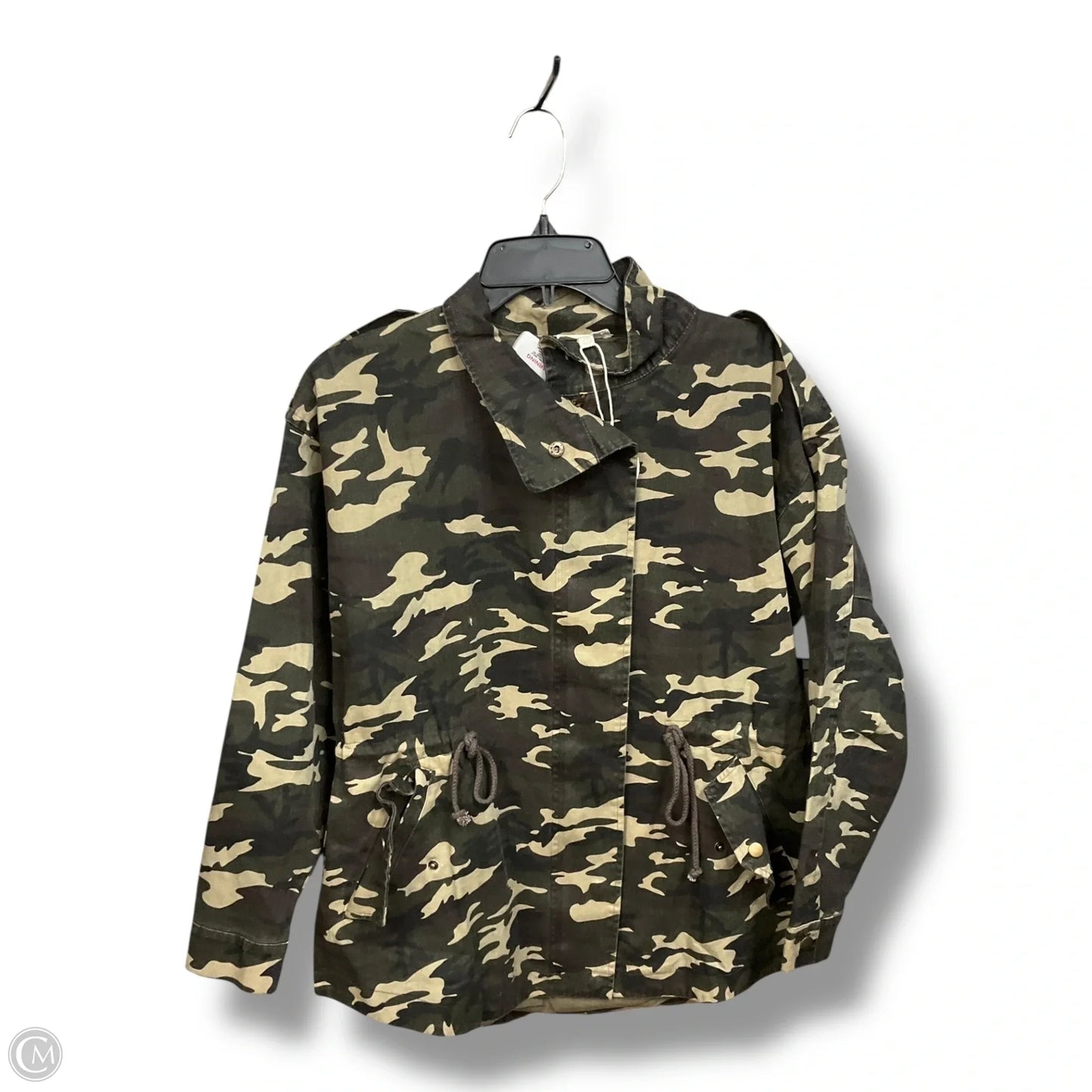 Jacket Utility By Oddi In Camouflage Print, Size: M