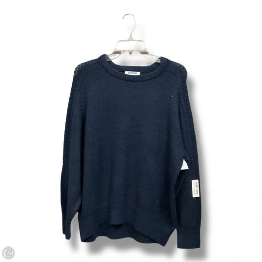 Sweatshirt Crewneck By Old Navy In Navy, Size: S