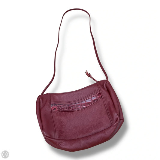 Crossbody Leather By Clothes Mentor, Size: Small