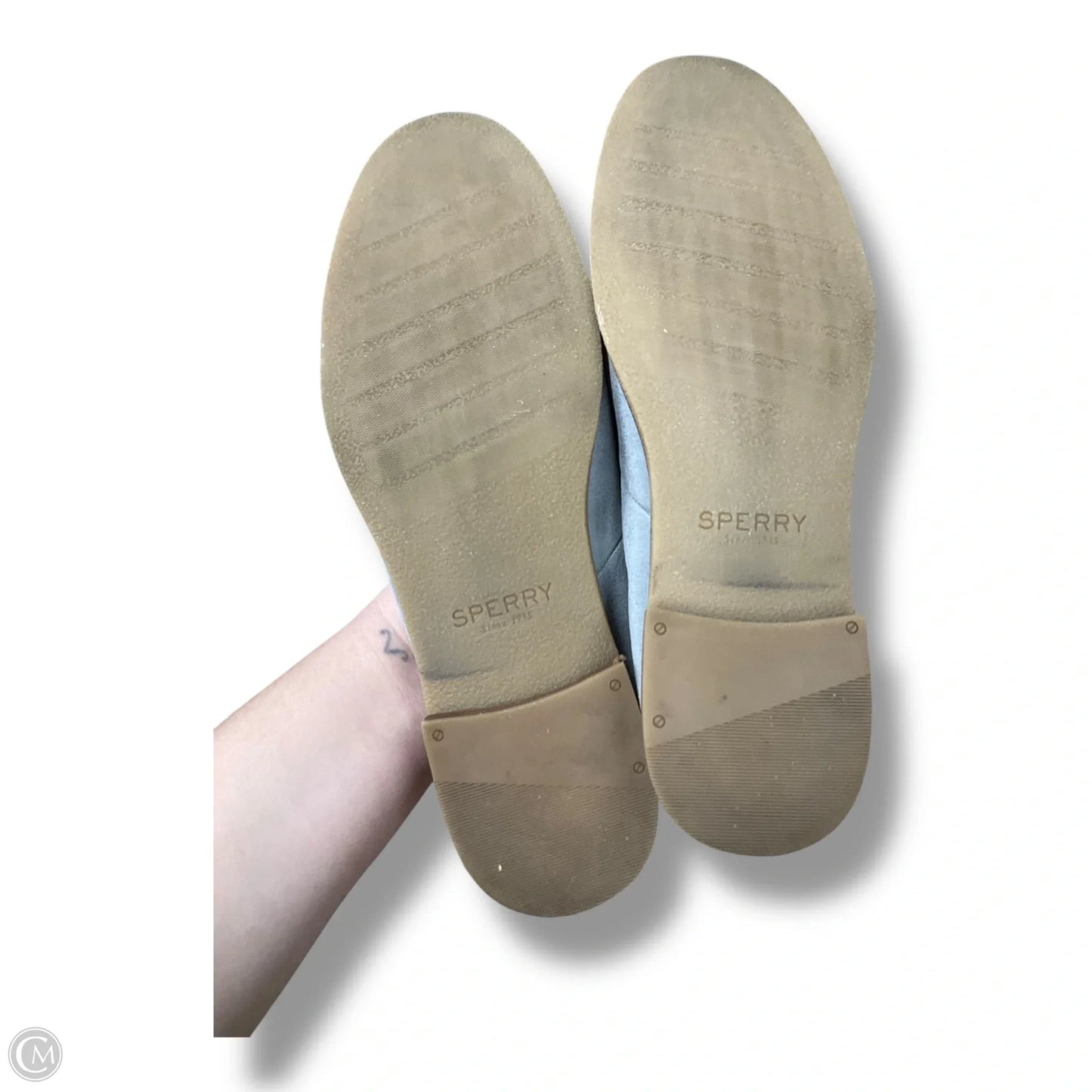 Shoes Flats By Sperry In Grey, Size: 9