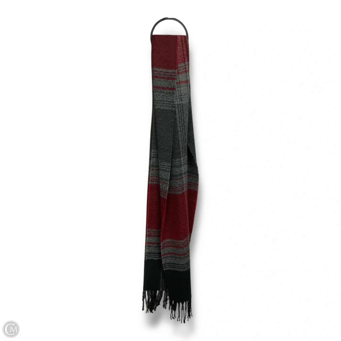 Scarf Winter By Cme In Plaid Pattern