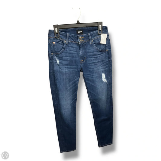 Jeans Skinny By Hudson In Blue Denim, Size: 4