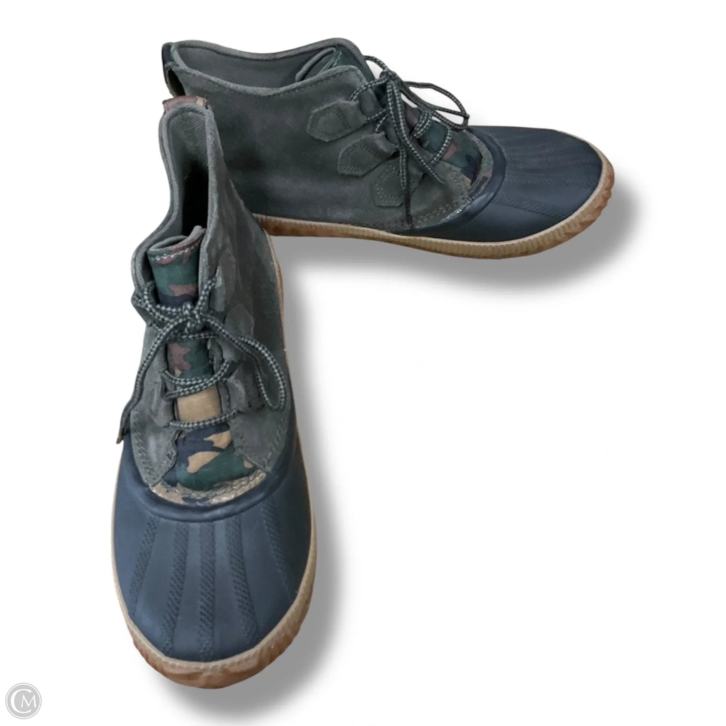 Boots Rain By Sorel In Camouflage Print, Size: 9