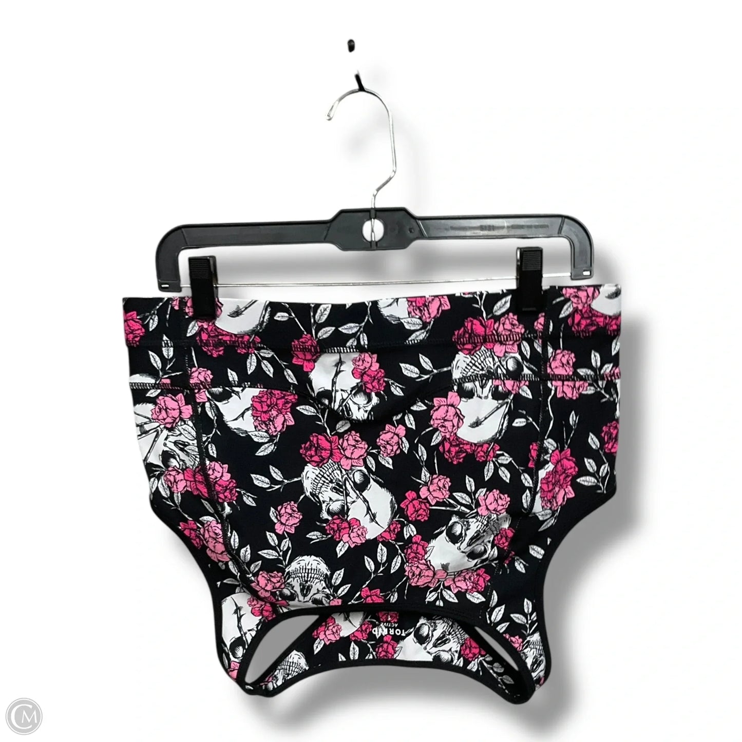 Athletic Bra By Torrid In Black & Pink, Size: 1x