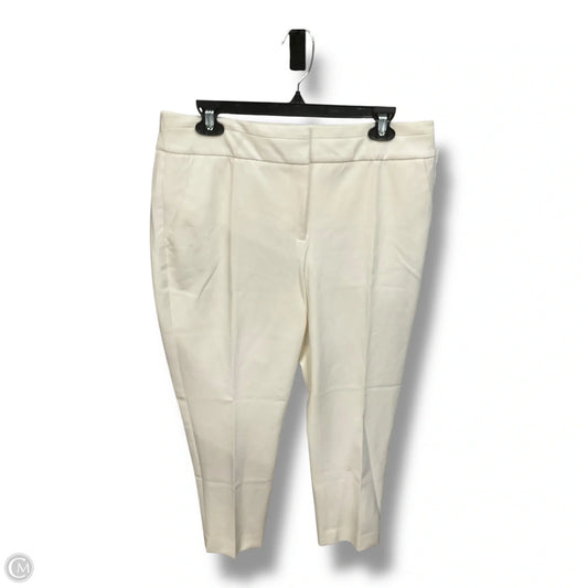Pants Dress By Chicos In Cream, Size: 10
