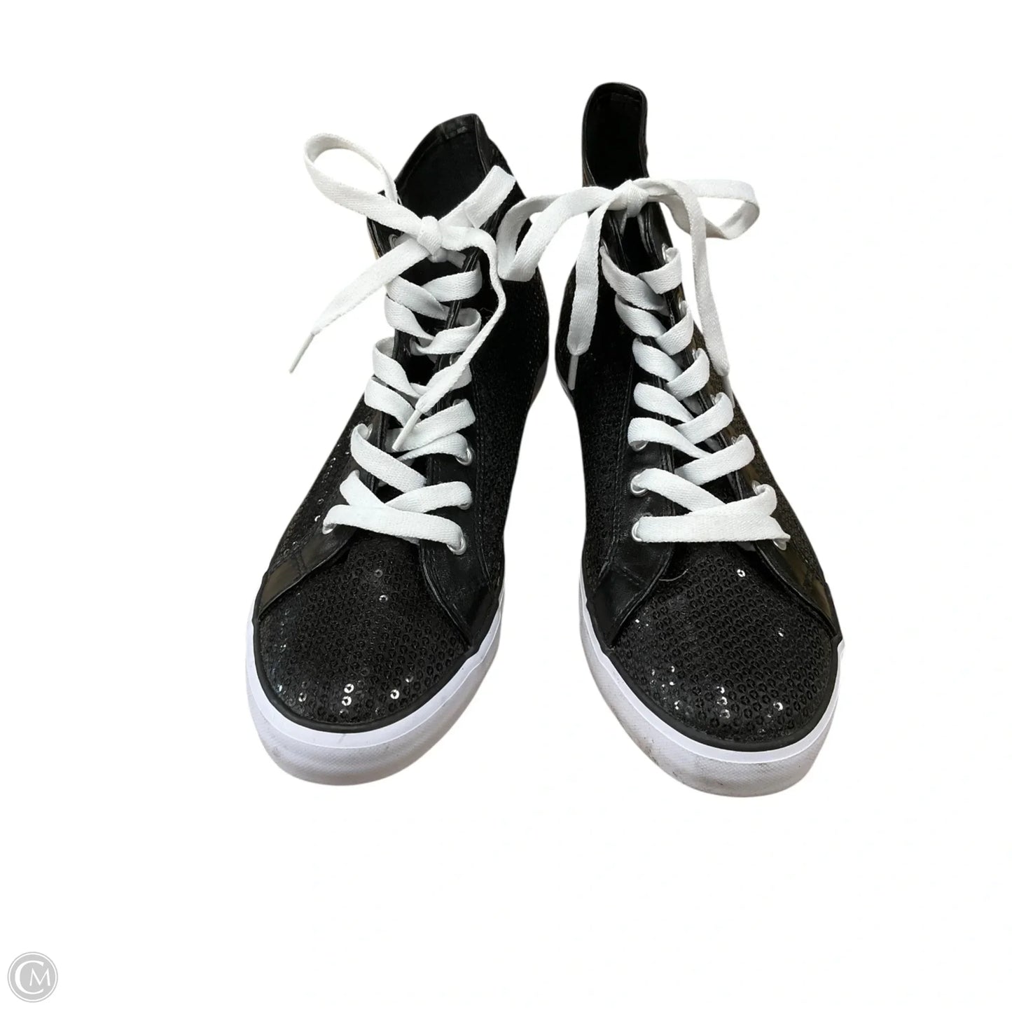 Shoes Sneakers By Clothes Mentor In Black, Size: 9