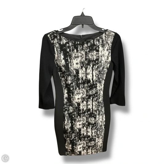 Dress Work By Clothes Mentor In Black & White, Size: S