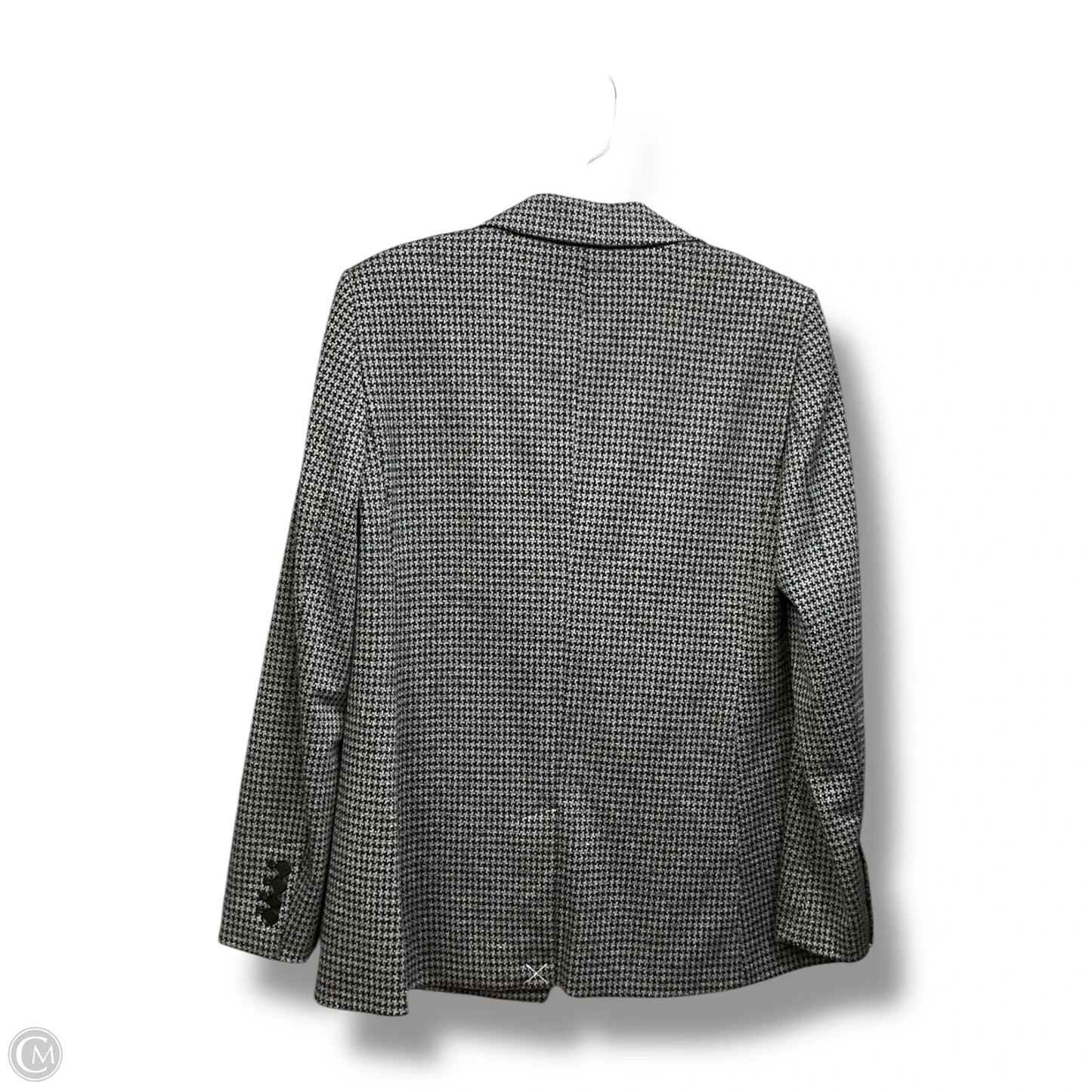 Blazer By Loft In Black & Grey, Size: S