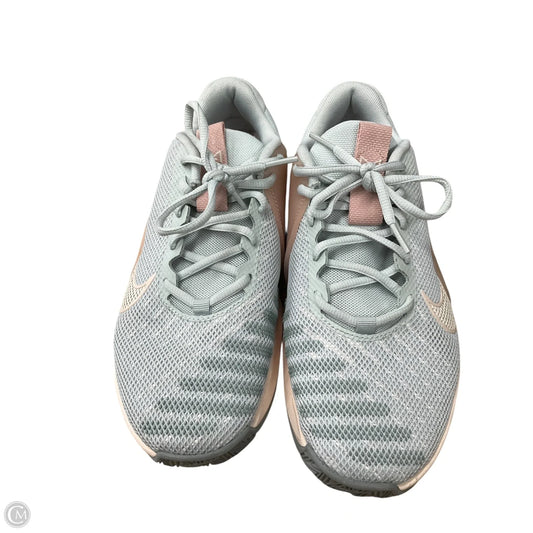 Shoes Sneakers By Nike In Green & Tan, Size: 9.5