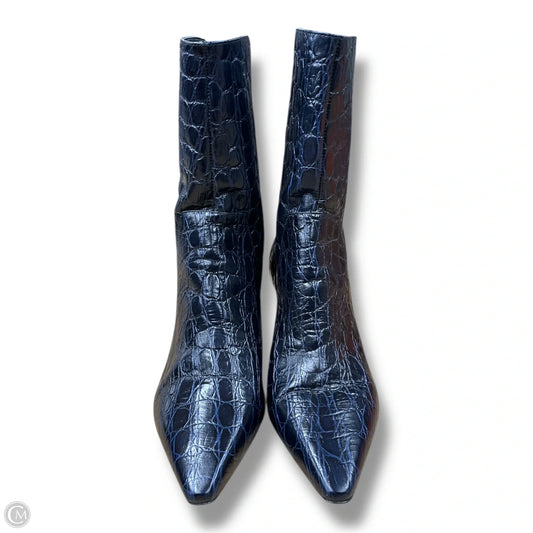 Boots Mid-calf Heels By Vince Camuto In Blue, Size: 7