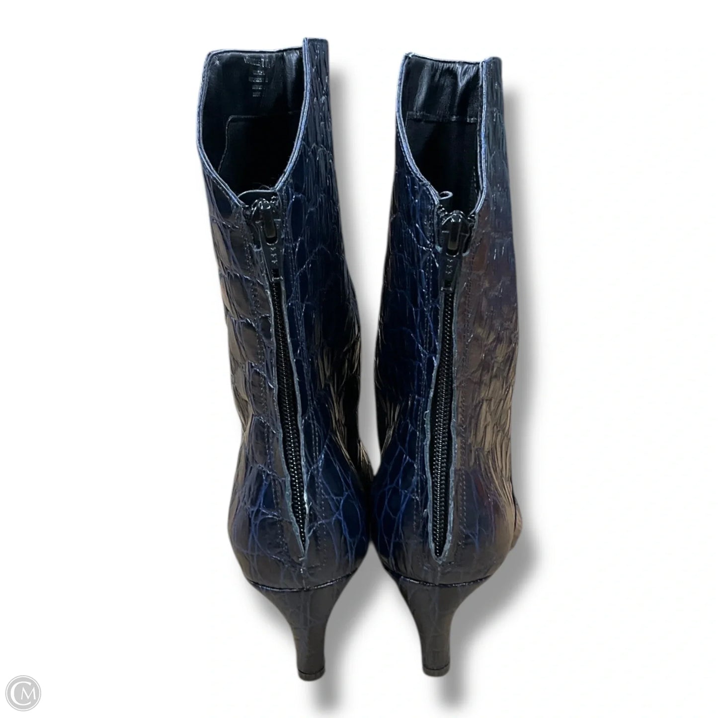 Boots Mid-calf Heels By Vince Camuto In Blue, Size: 7