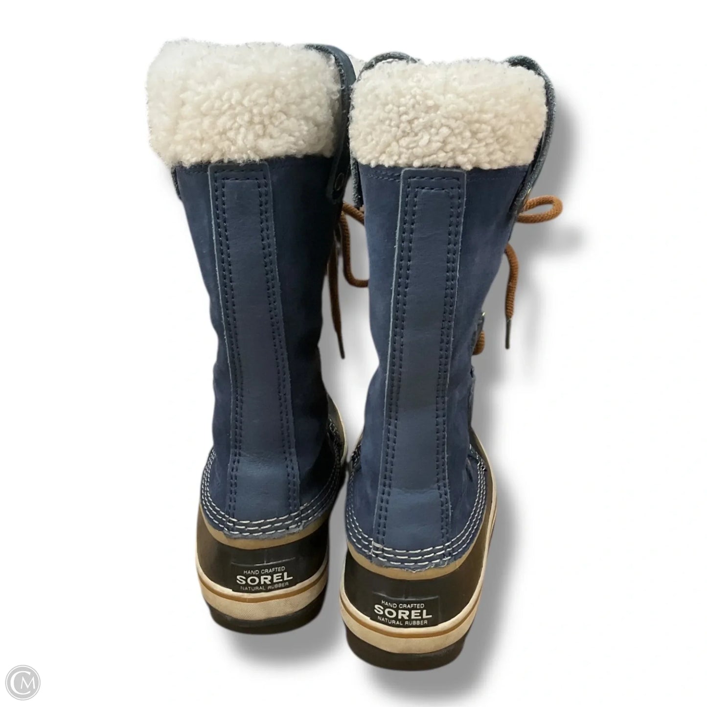 Boots Snow By Sorel In Blue & Cream, Size: 7