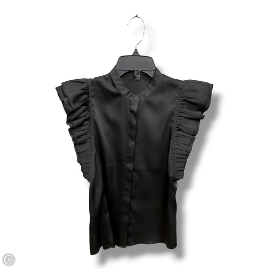 Top Sleeveless By Express In Black, Size: Xs
