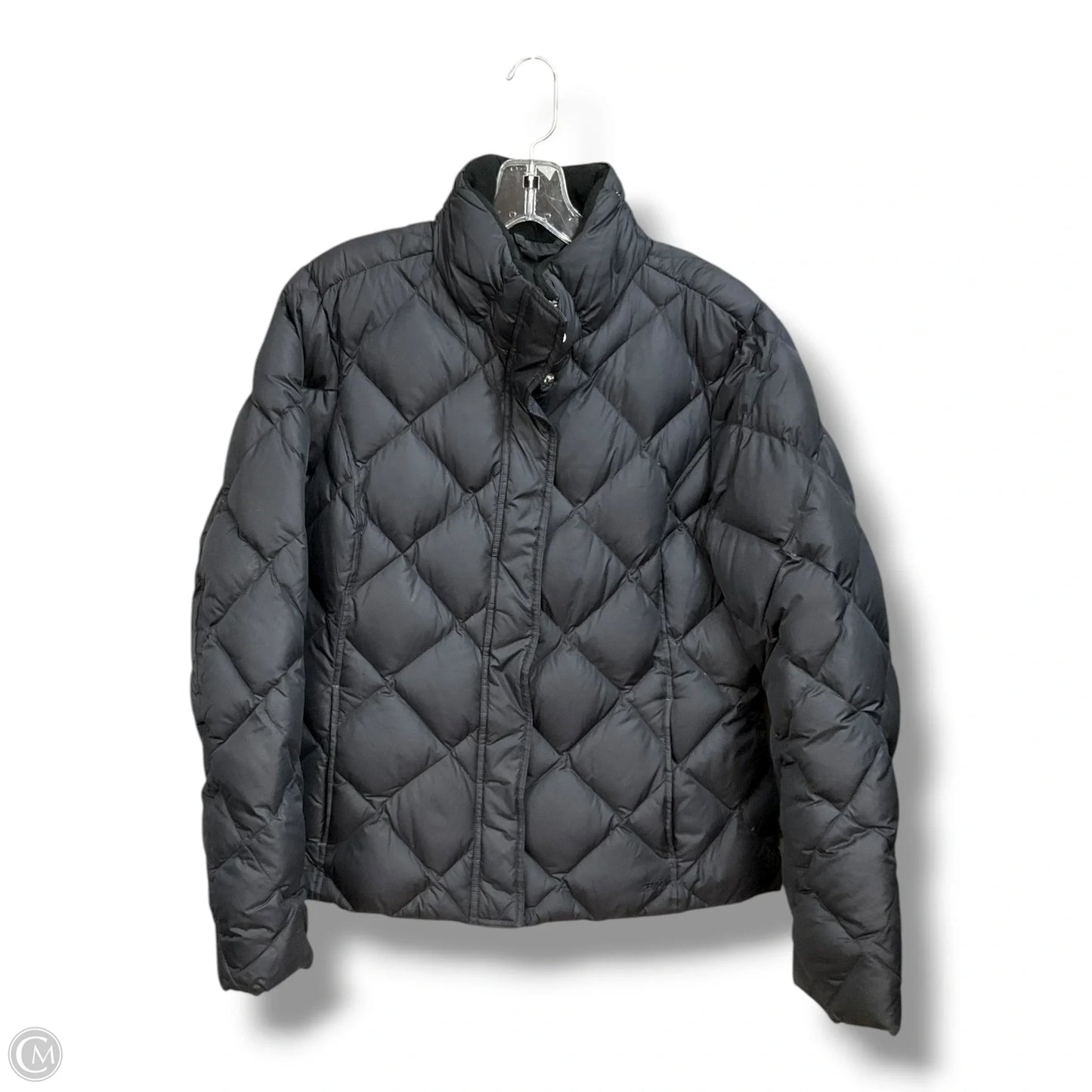 Jacket Puffer & Quilted By Eddie Bauer In Black, Size: Xl