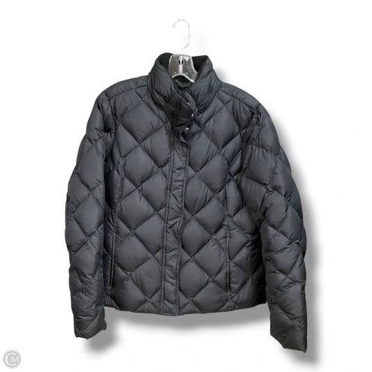 Jacket Puffer & Quilted By Eddie Bauer In Black, Size: Xl