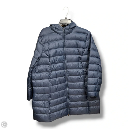 Coat Puffer & Quilted By Eddie Bauer In Navy, Size: 2x