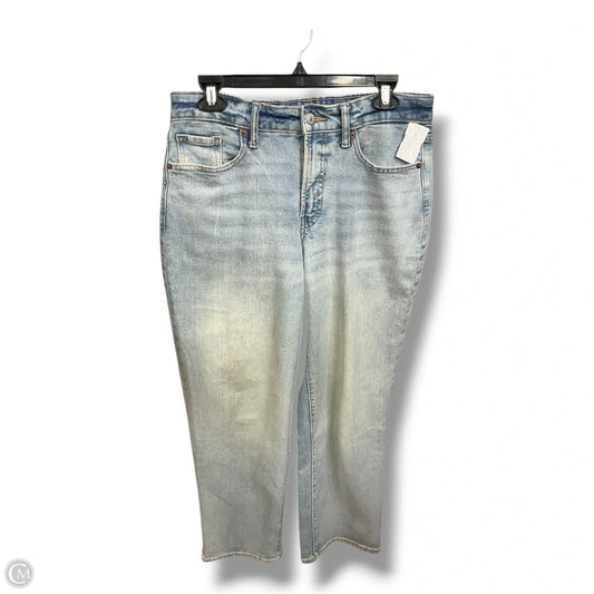 Jeans Straight By Old Navy In Blue Denim, Size: 10