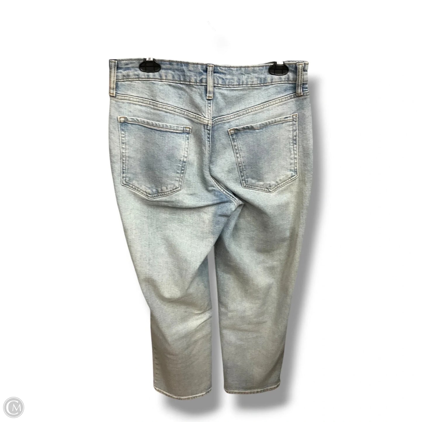 Jeans Straight By Old Navy In Blue Denim, Size: 10