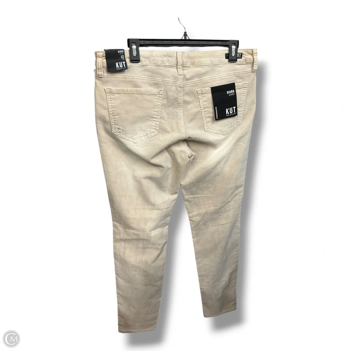 Pants Corduroy By Kut In Beige, Size: 12