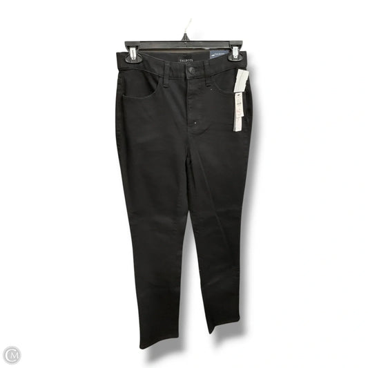 Jeans Straight By Talbots In Black, Size: 2