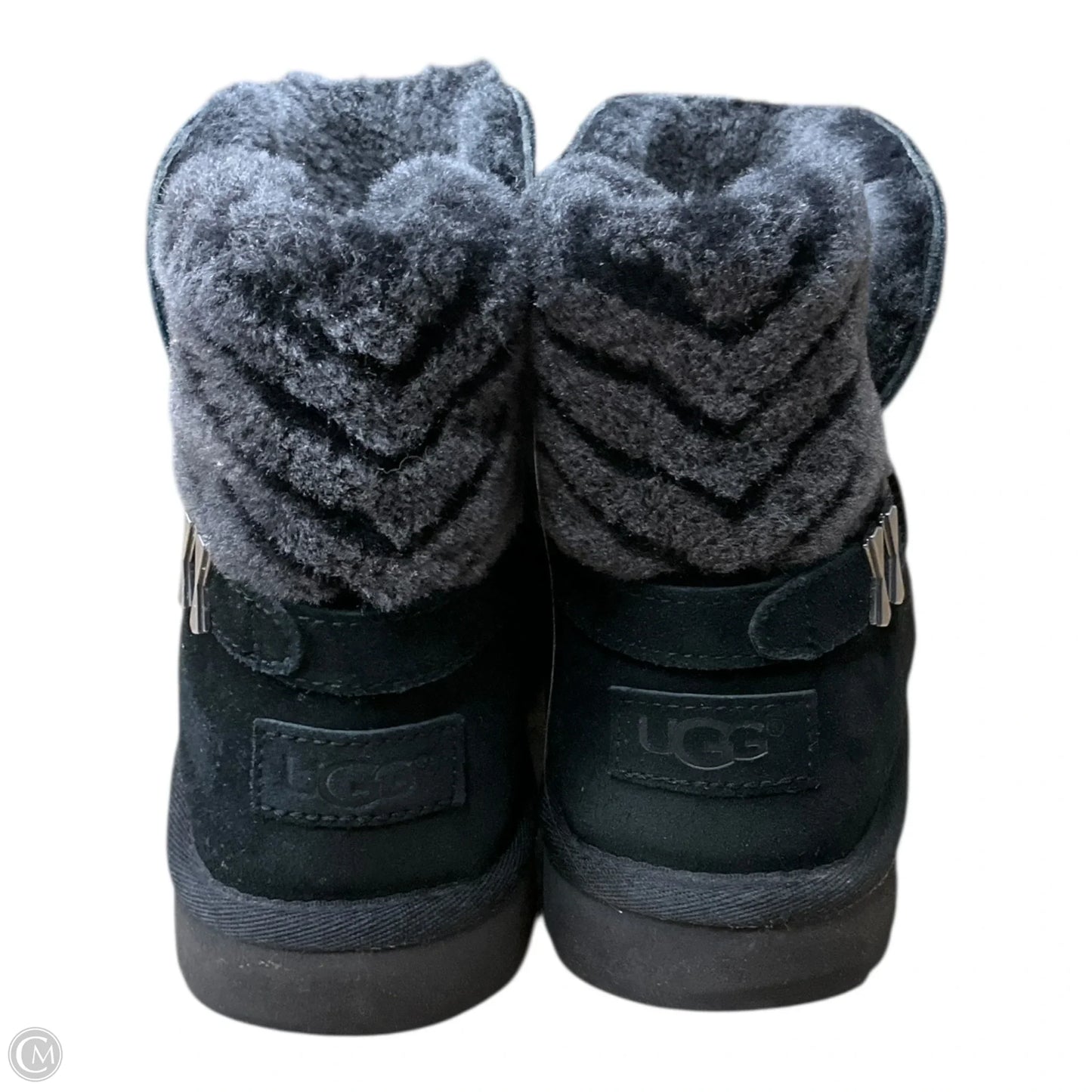 Boots Designer By Ugg In Black, Size: 8