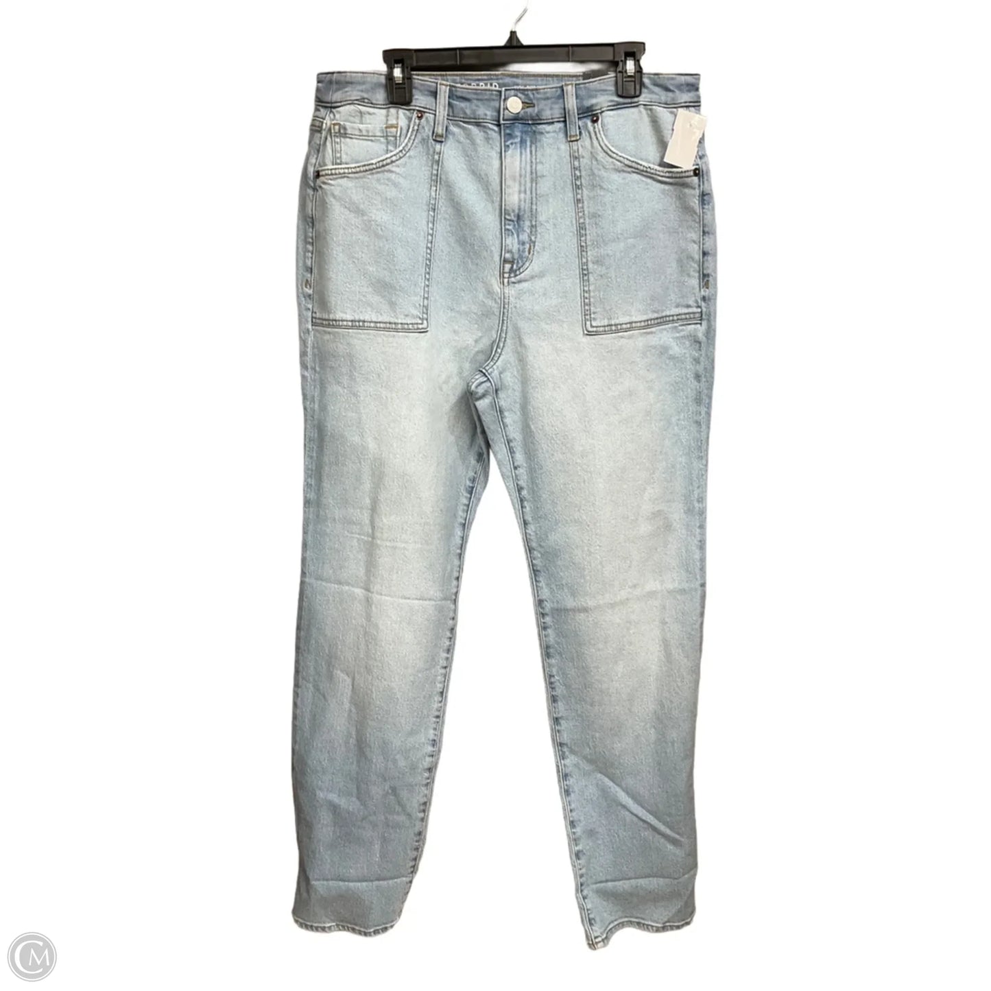 Jeans Straight By Torrid In Blue Denim, Size: 16