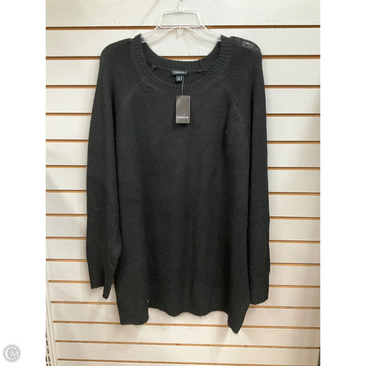 Sweater By Torrid In Black, Size: 3x