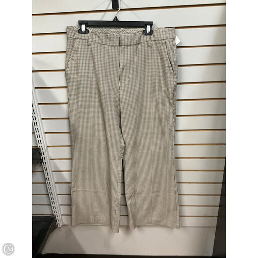 Pants Dress By Gap In Plaid Pattern, Size: 16