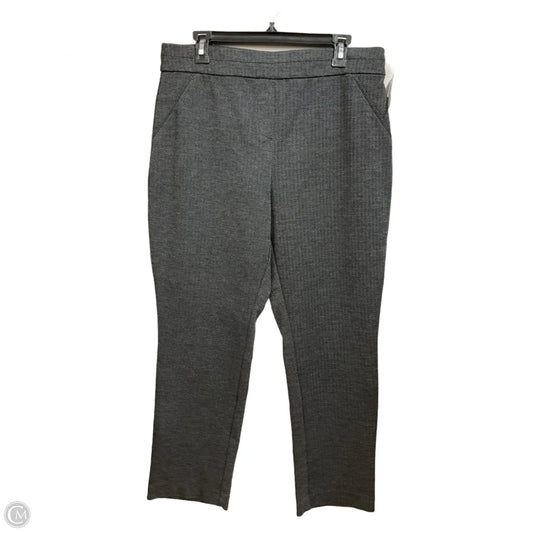 Pants Dress By Christopher And Banks In Black & Grey, Size: 12