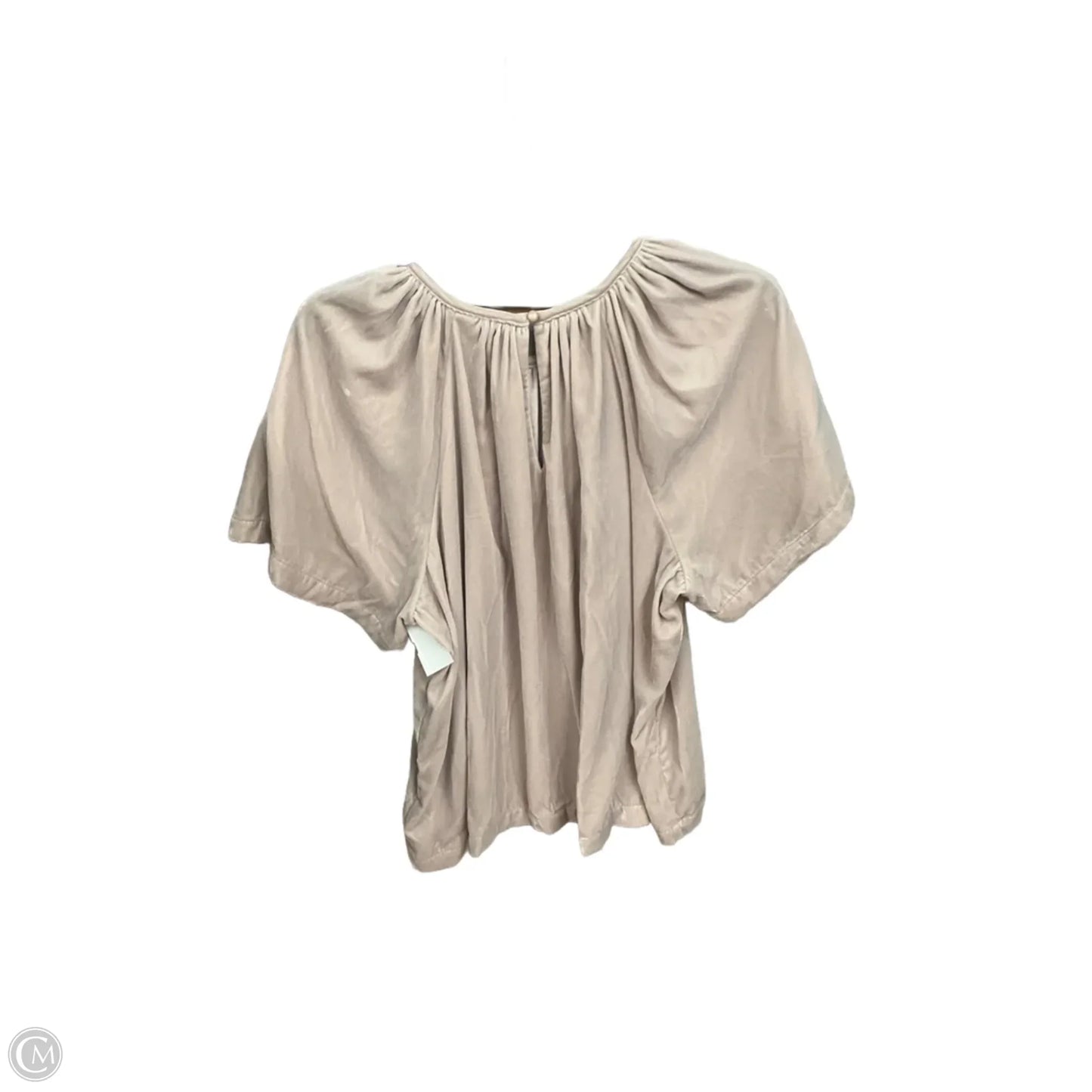 Top Short Sleeve By Old Navy In Beige, Size: Xl