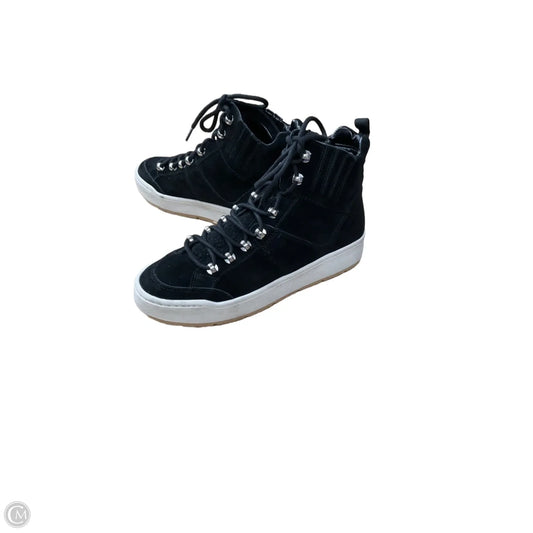 Boots Ankle Flats By Marc Fisher In Black, Size: 8