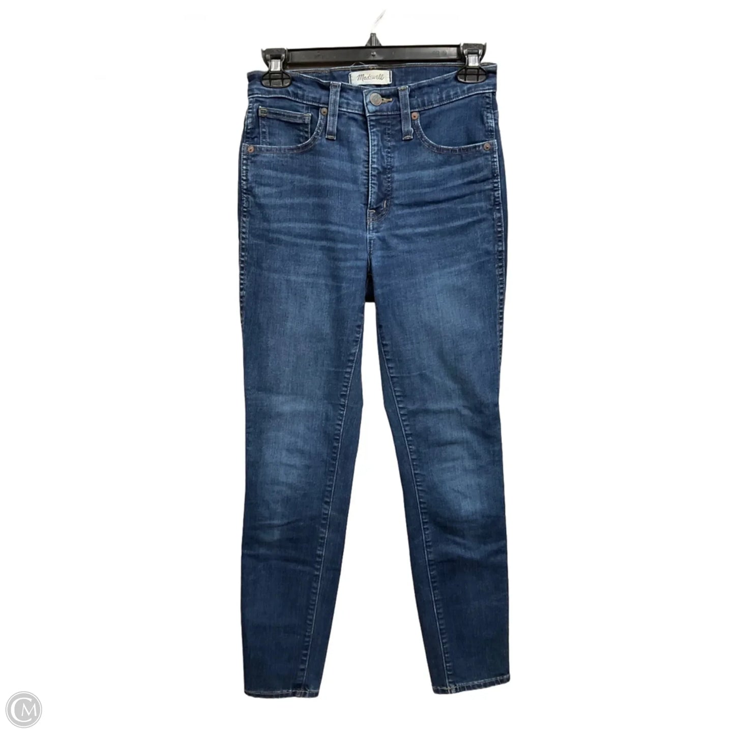 Jeans Skinny By Madewell In Blue Denim, Size: 2