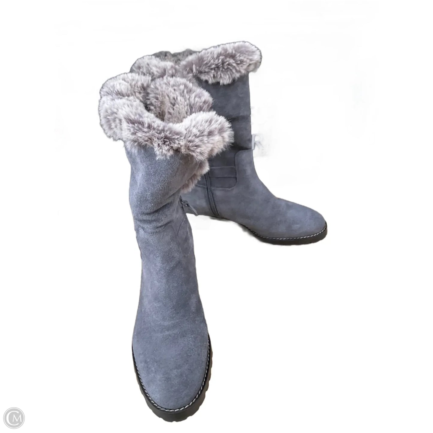 Boots Snow By Talbots In Grey, Size: 8.5