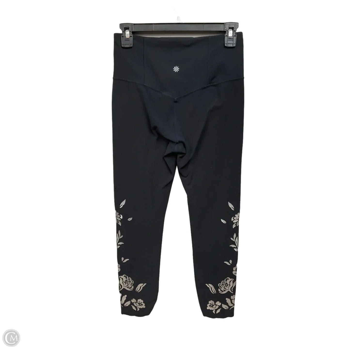 Athletic Leggings By Athleta In Black & White, Size: S