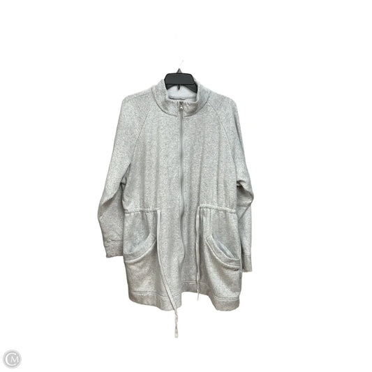 Jacket Designer By Ugg In Grey, Size: 2x