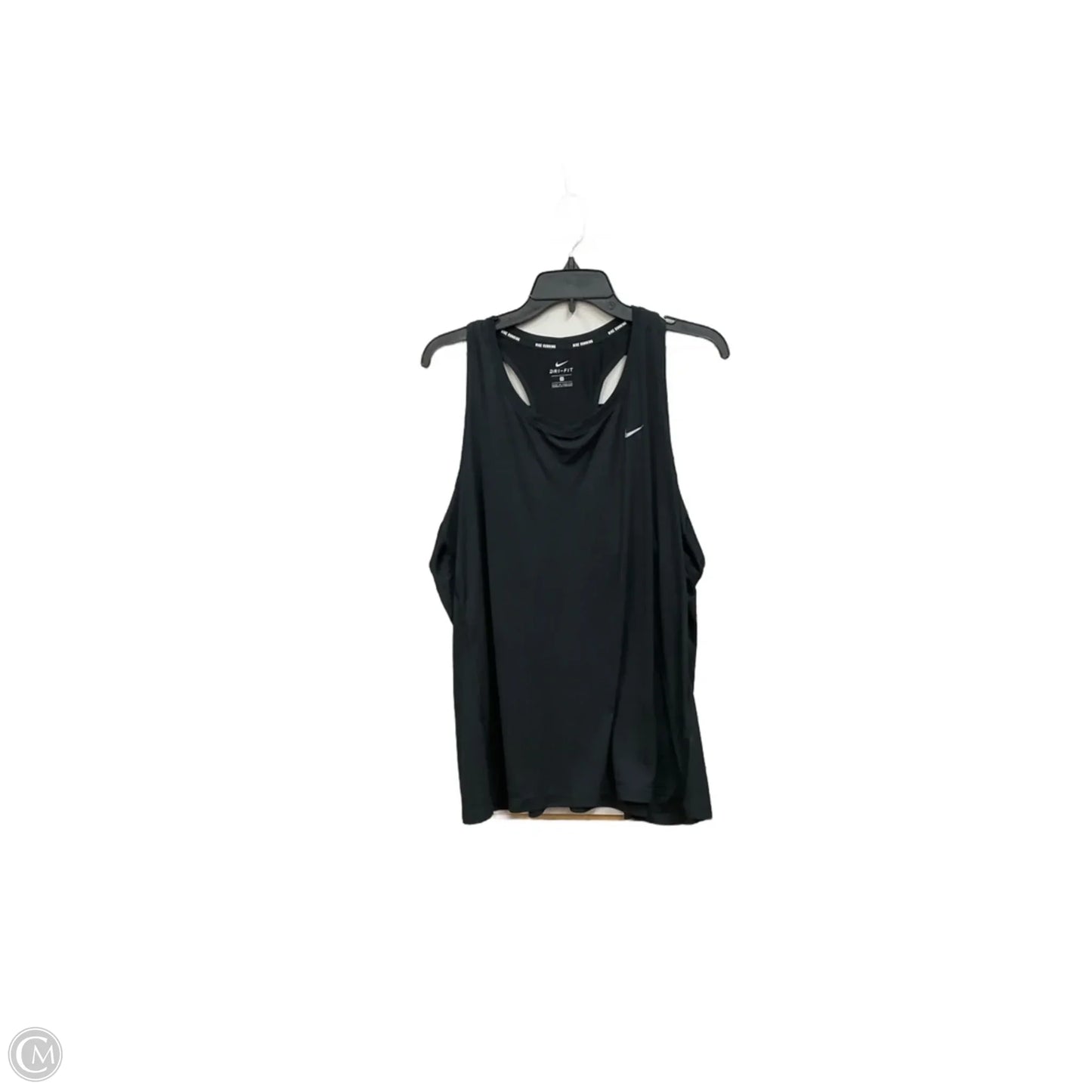 Athletic Tank Top By Nike Apparel In Black, Size: 2x
