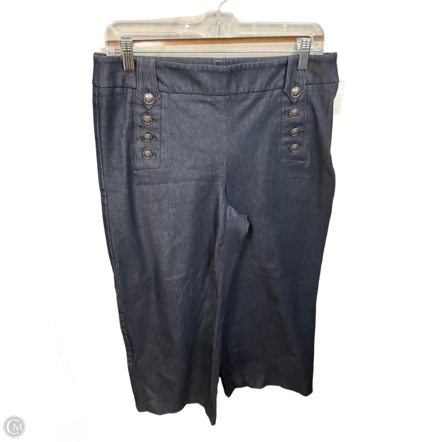 Pants Cropped By Talbots In Blue, Size: 8