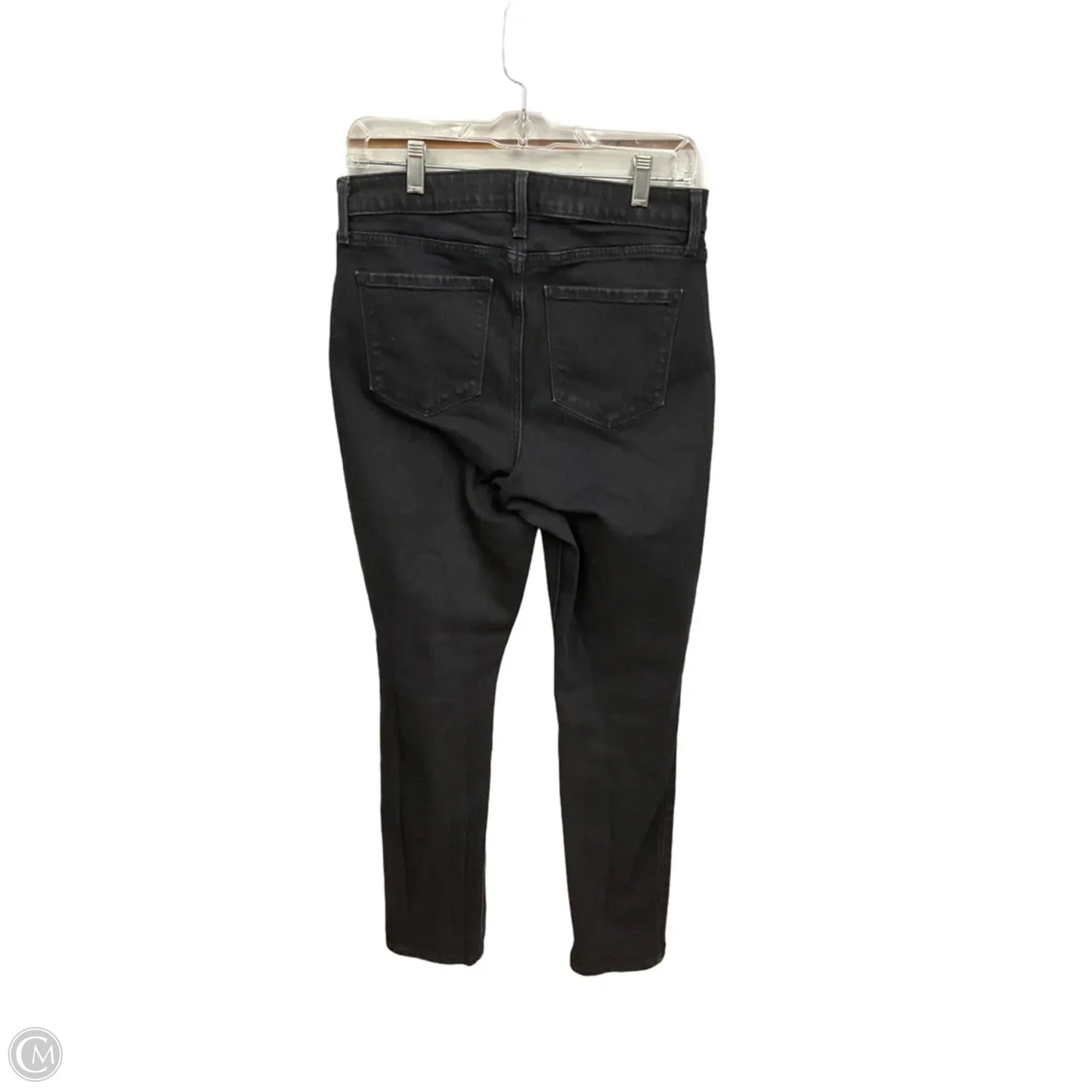 Jeans Straight By Old Navy In Black Denim, Size: 10