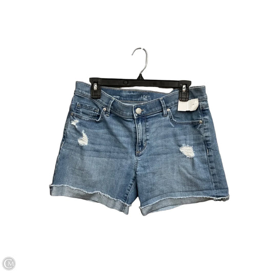 Shorts By Loft In Blue Denim, Size: 6