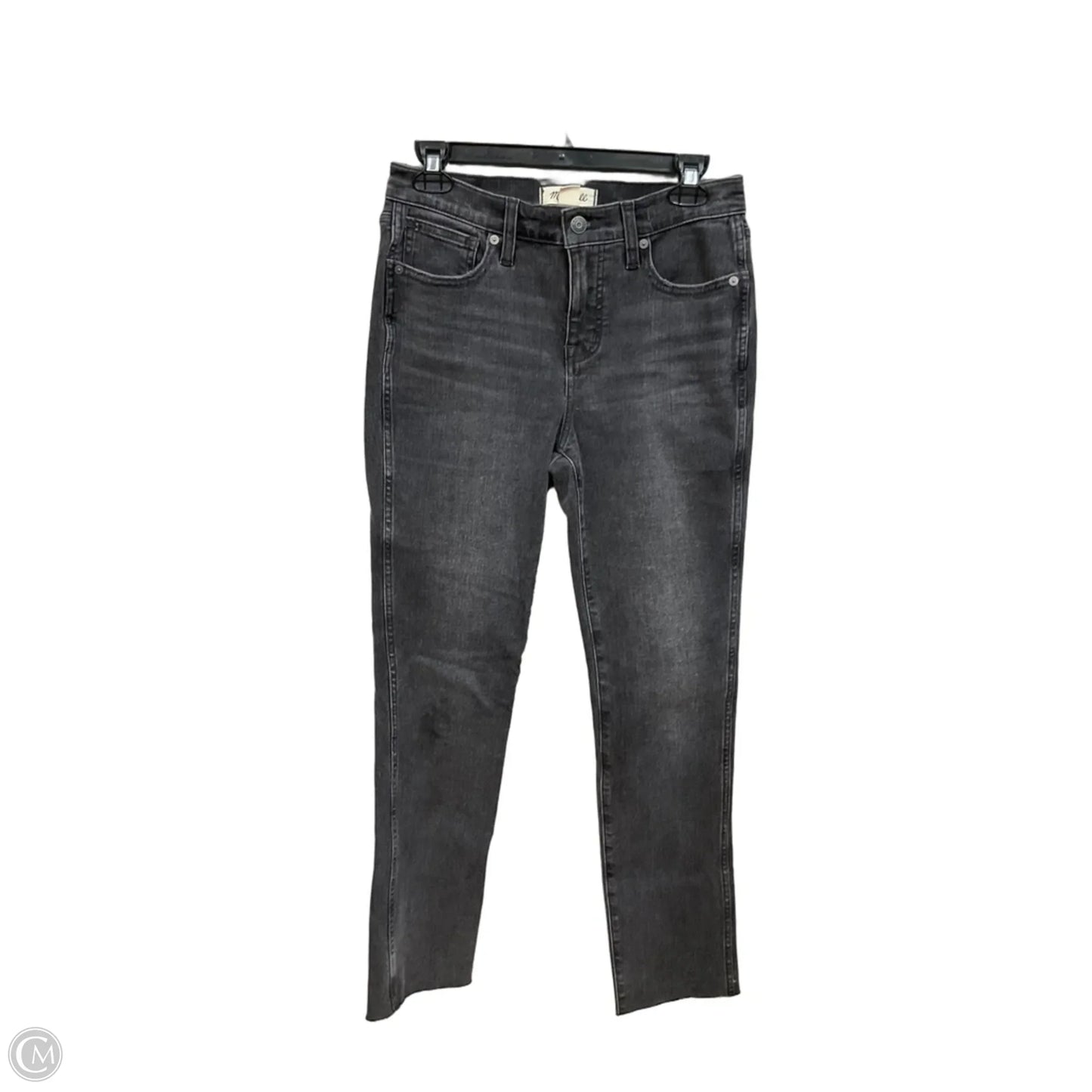 Jeans Skinny By Madewell In Black Denim, Size: 4