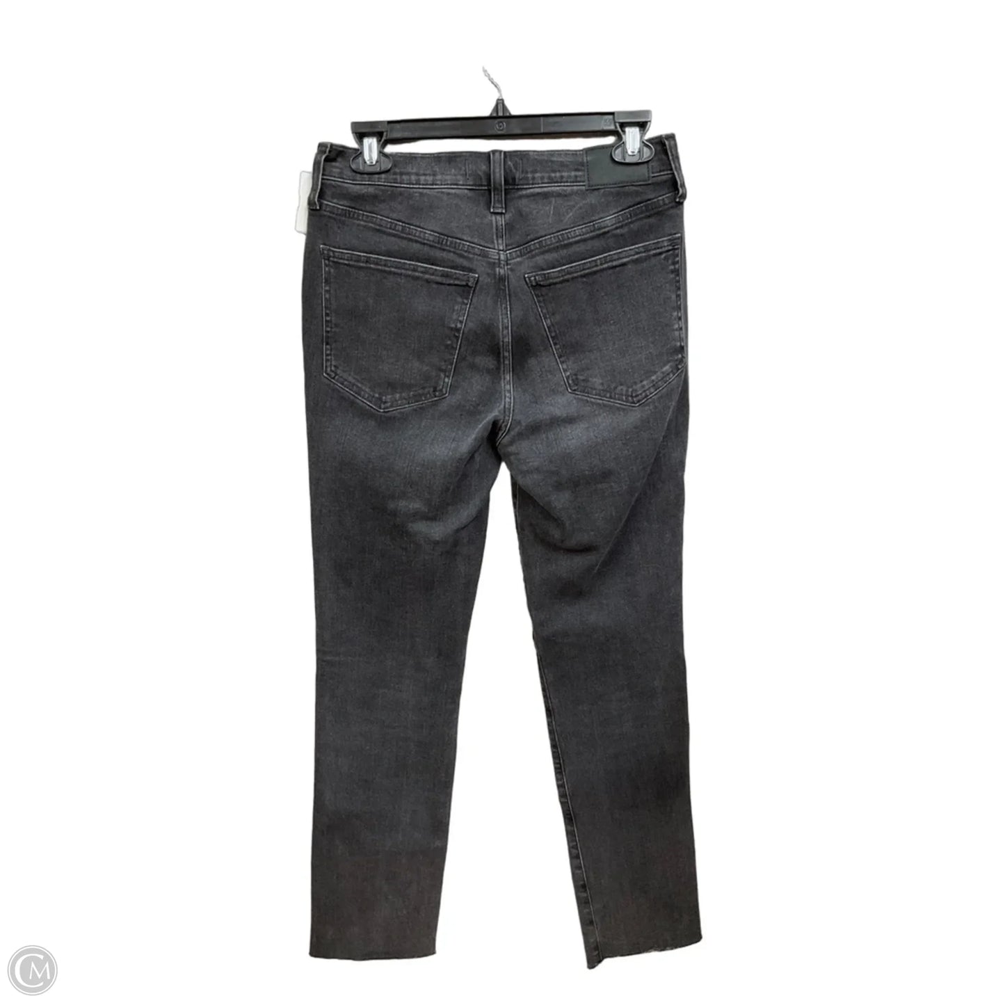 Jeans Skinny By Madewell In Black Denim, Size: 4