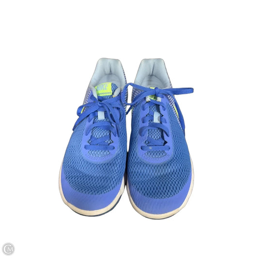 Shoes Athletic By Nike In Blue, Size: 9