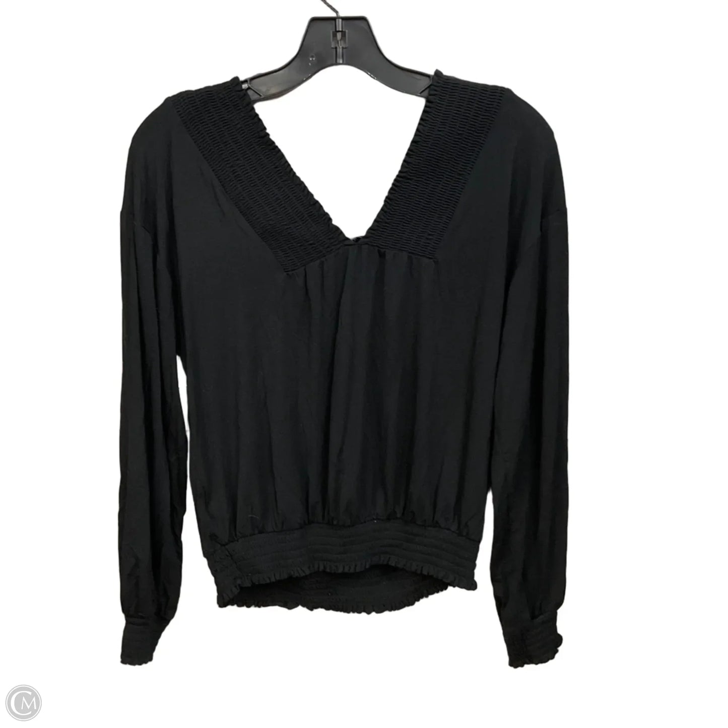 Top Long Sleeve By Express In Black, Size: M