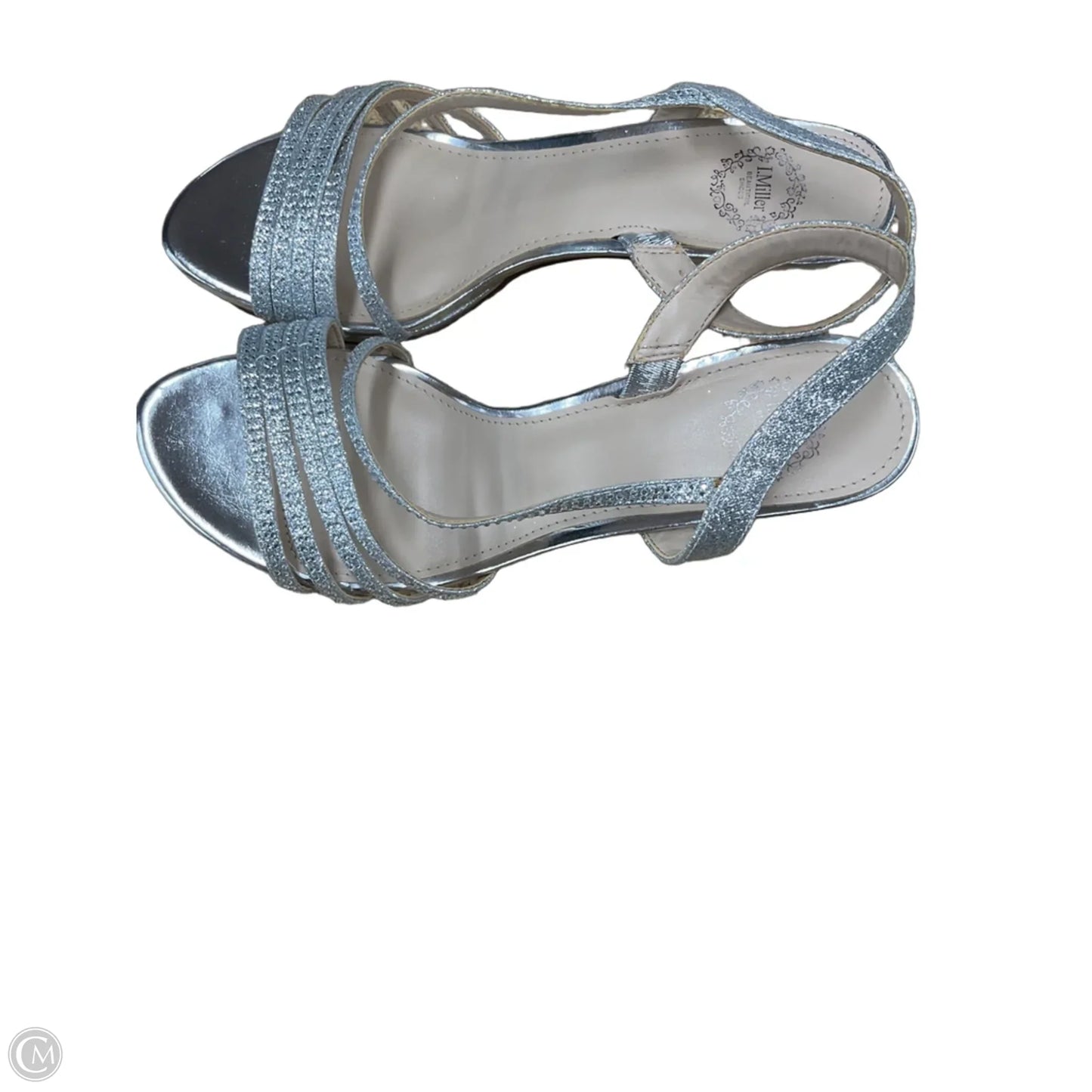 Shoes Heels Stiletto By Clothes Mentor In Silver, Size: 7