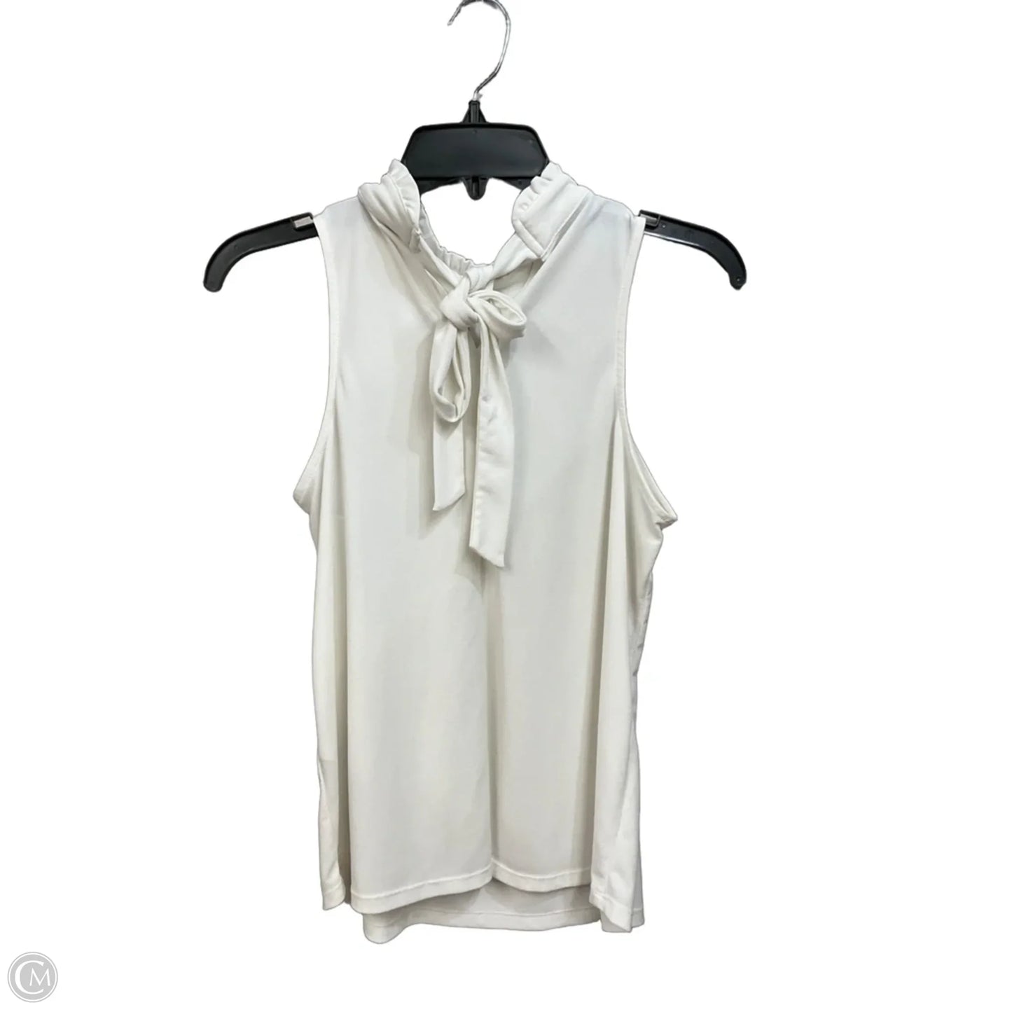 Top Sleeveless By Banana Republic In White, Size: S