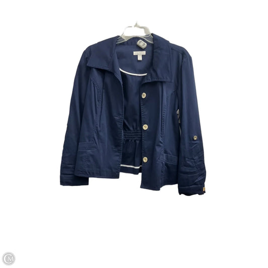 Jacket Other By Charter Club In Navy, Size: S